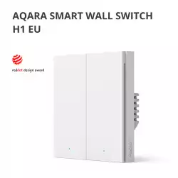 Aqara Smart Wall Switch H1 (with neutral, double rocker): Model: WS-EUK04; SKU: AK074EUW01