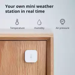 Aqara Temperature and Humidity Sensor: Model No: WSDCGQ11LM; SKU: AS008UEW01