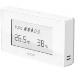 Aqara TVOC Air Quality Monitor: Model No: AAQS-S01; SKU: AS029GLW02