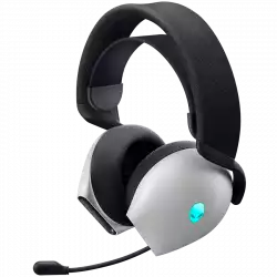 Alienware Dual Mode Wireless Gaming Headset - AW720H (Lunar Light)