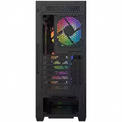 Xigmatek Anubis Pro 4FX EN40788, E-ATX/ATX/M-ATX/MINI ITX, 1x USB 3.0, 2x USB 2.0, HD Audio, Left Magnetic TG, 3PCS 140mm X40A & 1PC 120mm X20A & Galaxy II Fan Control Box & Remote
