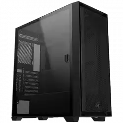 Xigmatek Anubis Pro 4FX EN40788, E-ATX/ATX/M-ATX/MINI ITX, 1x USB 3.0, 2x USB 2.0, HD Audio, Left Magnetic TG, 3PCS 140mm X40A & 1PC 120mm X20A & Galaxy II Fan Control Box & Remote