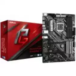 ASROCK Main Board Desktop H470 PHANTOM GAMING 4 (S1200, 4xDDR4,2xPCIe x16,3xPCI Ex1, 6 SATA3 ,2x Ultra M.2, GLAN,DP,HDMI,USB 3.1 ) ATX retail