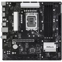 ASROCK Main Board Desktop H610M-HDV/M.2 (S1700, 2x DDR4, 1x PCIe x16, 2x PCIe x1, 4x SATA3 6.0Gb/s, 1x m.2 PCIe, 4x USB 3.2, 5x USB 2.0, 1x Com port header, 1x VGA, 1x HDMI, 1x DP 1.4, 1x GLAN, mATX) Retail