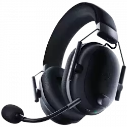 BlackShark V2 Pro (2023) - Black, Wireless Gaming Headset, Razer TriForce Titanium Driver 50 mm, Oval Ear Cushions, Detachable Super Wideband microphone, THX Spatial Audio, Type A Wireless (2.4 GHz), Bluetooth 5.2