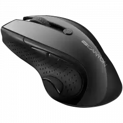 CANYON 2.4Ghz wireless mouse, optical tracking - blue LED, 6 buttons, DPI 1000/1200/1600, Black pearl glossy