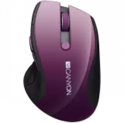 CANYON 2.4Ghz wireless mouse, optical tracking - blue LED, 6 buttons, DPI 1000/1200/1600, Purple pearl glossy