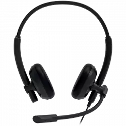 CANYON PC headset HS-07 PC Mic 3.5/USB Flat 2.8m Black