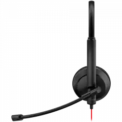 CANYON PC headset HS-07 PC Mic 3.5/USB Flat 2.8m Black