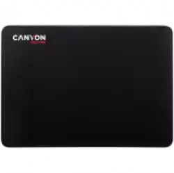 CANYON Mouse pad,350X250X3MM,Multipandex,fully black with our logo (non gaming),blister cardboard