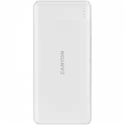 CANYON power bank PB-109 10000 mAh PD 18W QC 3.0 20W White