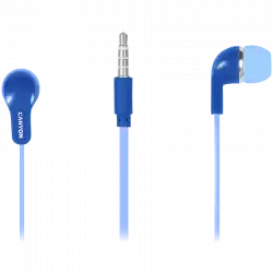 CANYON Stereo Earphones with inline microphone, Blue