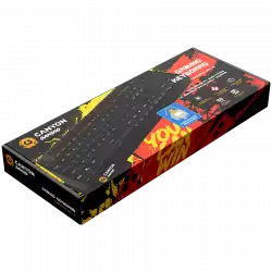 CANYON keyboard Hazard GK-6 RGB US Wired Black