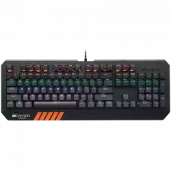 CANYON keyboard Hazard GK-6 RGB US Wired Black