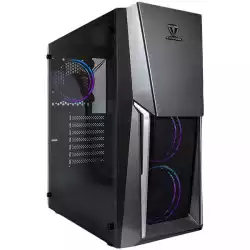 Настолен компютър Fly System CONQUERER, 16 GB, 16 GB, GeForce GTX 1650, черен