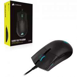 Corsair SABRE RGB PRO CHAMPION SERIES Gaming Mouse, Optical, Black, EAN:0840006629146