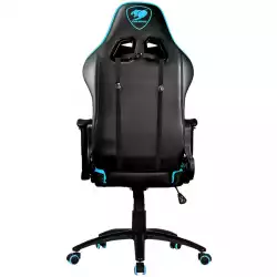COUGAR Armor One Blue, Gaming Chair, Diamond Check Pattern Design, Breathable PVC Leather, Class 4 Gas Lift Cylinder, Full Steel Frame, 2D Adjustable Arm Rest, 180º Reclining, Adjustable Tilting Resistance