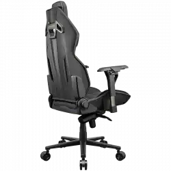 COUGAR Chair Hotrod Royal, Hyper-Dura leatherette, Micro suede-like texture, 150º Reclining, Piston Lift Height Adjustment, RocX, 4D Adjustable Armrest,Plus-Size Wheels, Class 4 Gas Lift Cylinder,