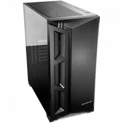 COUGAR Dark Blader X5 Black, Mid-Tower, Mini ITX / Micro ATX / ATX / CEB / E-ATX, 220 x 486 x 468 (mm), USB 3.0 x 1, USB 2.0 x 2, Mic x 1 / Audio x 1, Reset Button, Transparent Left Panel, 120mm x 1 (Black Rear fan x 1 pre-installed)