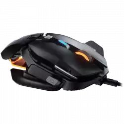 COUGAR DualBlader, Gaming Mouse, PixArt PMW3389 Optical gaming sensor, 16 000 DPI, 2000Hz Poling Rate, 60M gaming switches, 12 Programmable Buttons, Weight: 99-107g, Evolutionary DYNASTRUT Design, Ultraflex Cable, Customized Components