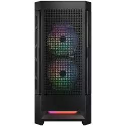 COUGAR DUOFACE RGB PC Case, Mid Tower, Black