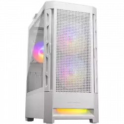 COUGAR DUOFACE RGB PC Case, Mid Tower, White