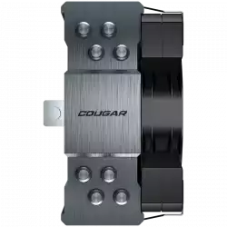 COUGAR Forza 50, 6mm Heat pipe, Nickel Plated Copper Base, 1x MHP120 Fan, Screwdriver Included, Elegant Pipe Caps, 50x135x155mm, Intel LGA 115X/1366/1200/1700/2011/2066, AMD AM5/AM4/FM2/FM1/AM3+/AM3/AM2+/AM2