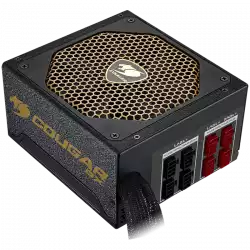 COUGAR GX1050, 1050W, 80 Plus Gold, Ultra-quiet & Temperature-controlled 140mm Fan, Full Protections with SCP, OCP, OVP, UVP, OPP