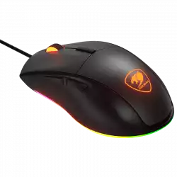 COUGAR Minos EX, Gaming Mouse, PAW3309 Optical gaming sensor, RGB Lightning, 6400 DPI, 1000Hz Poling rate, 20M gaming switches, 1.8m Cable length, 89g.