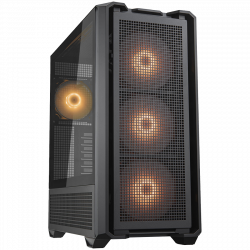 COUGAR MX600 PC Case, Mid Tower, Black