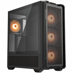 COUGAR MX600 PC Case, Mid Tower, Black