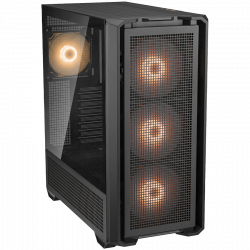 COUGAR MX600 PC Case, Mid Tower, Black