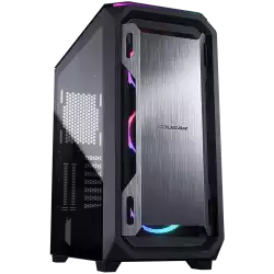 COUGAR MX670 RGB, Mid Tower, Mini ITX / Micro ATX / ATX / CEB / E-ATX, 220 x 492 x 465(mm), Type C 3.1 x 1, USB 3.0 x 2, Mic x 1 / Audio x 1, RGB Button, Built-in LED Controller, Brushed Aluminum, 3 ARGB Fans Pre-installed