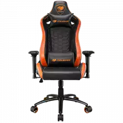 COUGAR OUTRIDER S, Gaming Chair, Body-embracing High Back Design, Premium PVC Leather, Head and Lumbar Pillow, 180º Reclining, Full Steel Frame, 4D Adjustable Armrest, Class 4 Gas Lift Cylinder