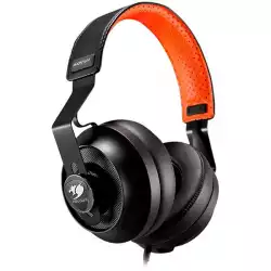 COUGAR Phontum S, Gaming Stereo Headset with Dual Chamber System, 53mm drivers with graphene diaphragms, Premium 9.7mm cardioid microphone, Headband with Integrated Metal-frame, Detachable mic.