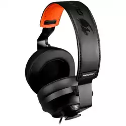 COUGAR Phontum S, Gaming Stereo Headset with Dual Chamber System, 53mm drivers with graphene diaphragms, Premium 9.7mm cardioid microphone, Headband with Integrated Metal-frame, Detachable mic.