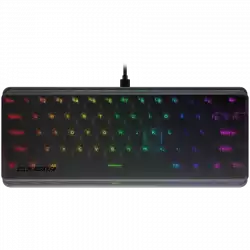 Cougar PURI MINI RGB, Gaming Keyboard, PBT Doubleshot Keycaps, GATERON Mechanical switches, N-Key Rollover, 14 Backlight Effects, Magnetic Protective Cover, Dimensions: 295 x 121 x 38.4