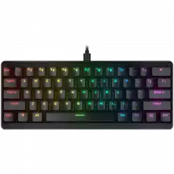 Cougar PURI MINI RGB, Gaming Keyboard, PBT Doubleshot Keycaps, GATERON Mechanical switches, N-Key Rollover, 14 Backlight Effects, Magnetic Protective Cover, Dimensions: 295 x 121 x 38.4