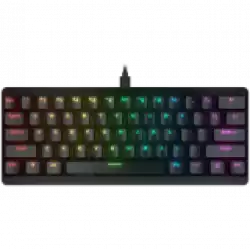 Cougar PURI MINI RGB, Gaming Keyboard, PBT Doubleshot Keycaps, GATERON Mechanical switches, N-Key Rollover, 14 Backlight Effects, Magnetic Protective Cover, Dimensions: 295 x 121 x 38.4