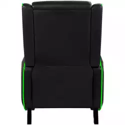 COUGAR Ranger - Green XB, Gaming Sofa, Headrest & Lumbar Design, Breathable Premium PVC Leather, Diamond Check Pattern Design, Recliner system 95°~160°, Weight Capacity 160 kg, Product Weight 32.5kg