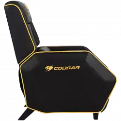 COUGAR Sofa Ranger - Royal, Gaming Sofa, Headrest & Lumbar Design, Breathable Premium PVC Leather, Diamond Check Pattern Design, Recliner system 95°~160°, Weight Capacity 160 kg