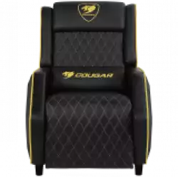 COUGAR Sofa Ranger - Royal, Gaming Sofa, Headrest & Lumbar Design, Breathable Premium PVC Leather, Diamond Check Pattern Design, Recliner system 95°~160°, Weight Capacity 160 kg                          