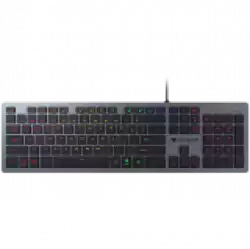 COUGAR VANTAR AX BLACK, Gaming Keyboard, Flat Caps With Scissor-Switch, CNC Unibody Aluminum Frame, 19-Key Rollover, Eight Backlight Effects, Adjustable Stand, Dimensions: 445 x 127 x 15.5 mm