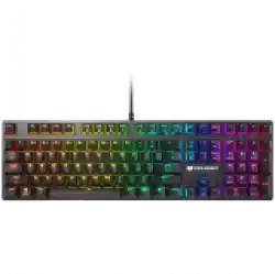 Cougar Vantar MX (Blue Switch), Gaming keyboard, Mechanical switches, Aluminum Frame, N-Key Rollover, 14 Backlight Effects, Adjustable Stand, Dimensions: 130 x 440 x 35 mm