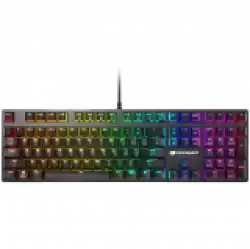 COUGAR Vantar MX, Mechanical Gaming Keyboard, Red switches, N-key rollover, 1000Hz poling rate, RGB Backlit, Aluminium / Plastic, 14 backlight effects, 140 x 450 x 30 (mm)