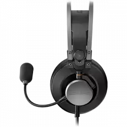 COUGAR VM410 Iron, 53mm Graphene Diaphragm Drivers, 9.7mm Noise Cancellation Microphone, Volume Control and Microphone Switch Control, 259g Ultra Lightweight Suspended Leatherlike Headband Design