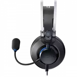 COUGAR VM410 PS, 53mm Graphene Diaphragm Drivers, 9.7mm Noise Cancellation Microphone, Volume Control and Microphone Switch Control, 259g Ultra Lightweight Suspended Leatherlike Headband Design