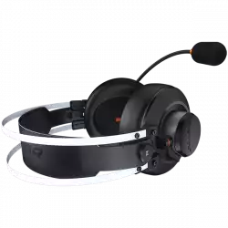 COUGAR VM410 Tournament, 53mm Graphene Diaphragm Drivers, 9.7mm Noise Cancellation Microphone, Volume Control and Microphone Switch Control, 259g Ultra Lightweight Suspended Leatherlike Headband Design