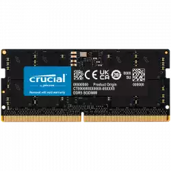 Crucial 16GB DDR5-5600 SODIMM CL46 (16Gbit)