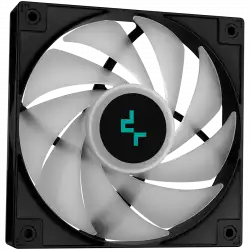 DeepCool LE520, 240mm CPU Liquid Cooler, 2x120mm ARGB PWM Fans, Anti-Leak Technology, ARGB Pump Top, Black, LGA 1700/1200/115x, AMD AM5/AM4, 3Y, R-LE520-BKAMMN-G-1